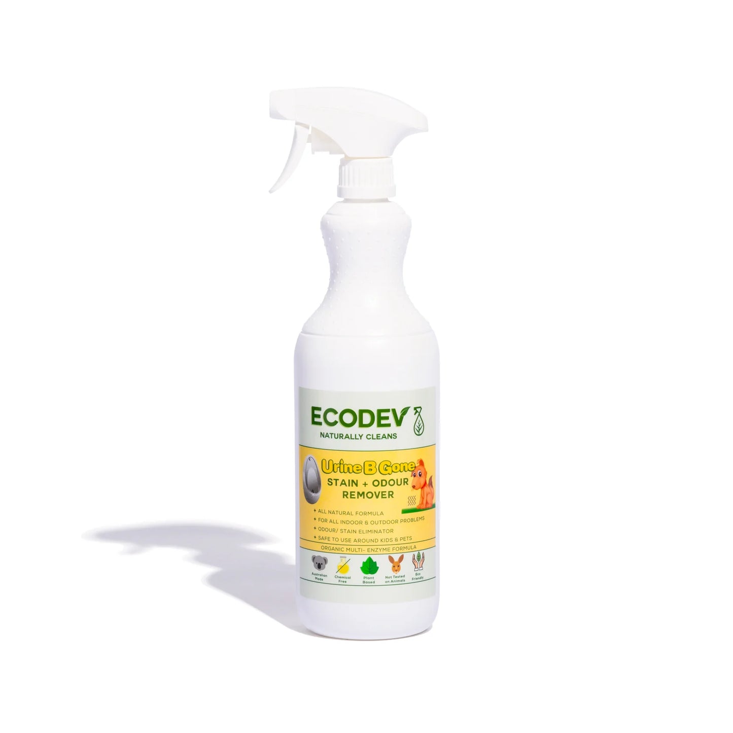 Urine B Gone - Stain & Odour Remover 5L - Ezyme pet stain remover Enzyme cleaner Eco Dev 1L