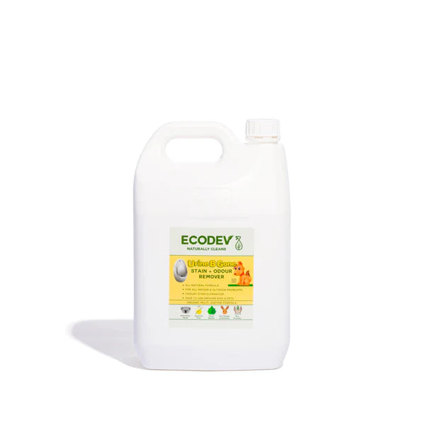 Urine B Gone - Stain & Odour Remover 5L - Ezyme pet stain remover Enzyme cleaner Eco Dev 5L