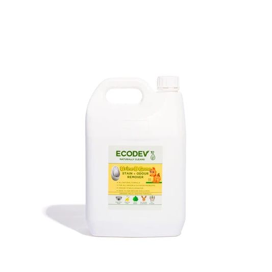 Urine B Gone - Stain & Odour Remover 5L - Ezyme pet stain remover Enzyme cleaner Eco Dev 5L