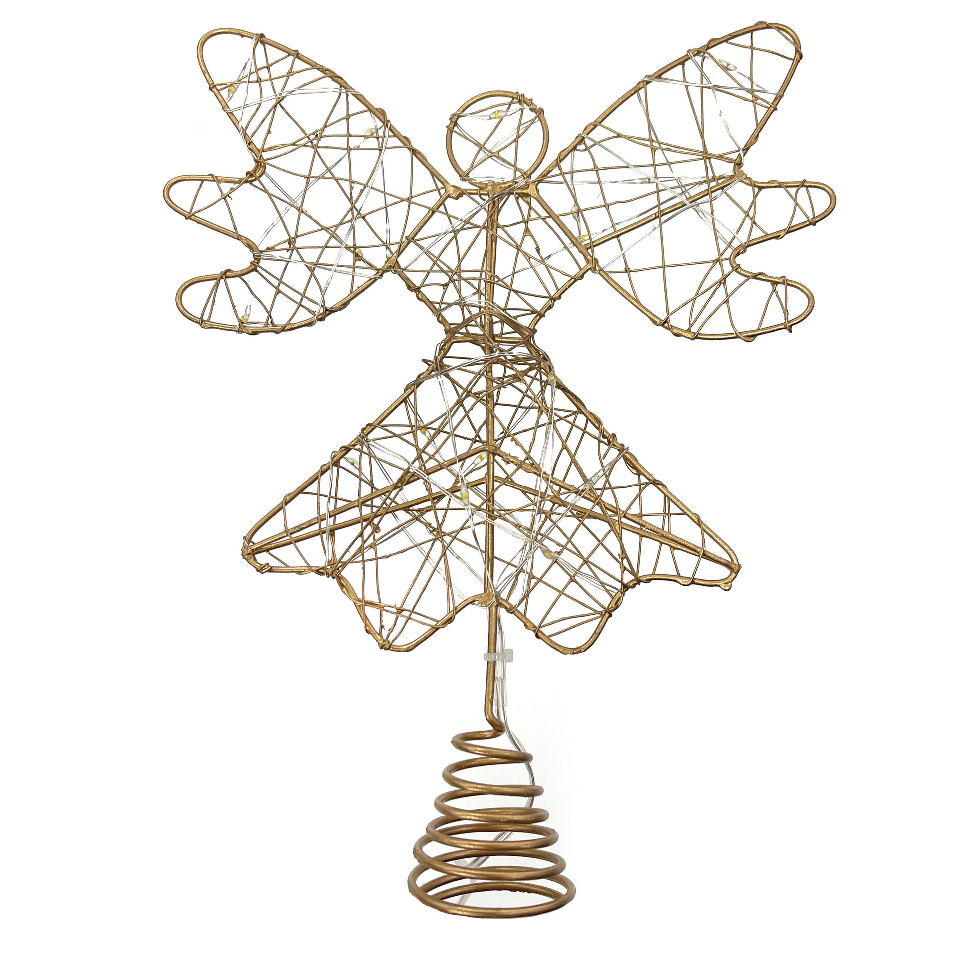 Santa's Helper Christmas Tree Angel Topper - Elegant Ornament for Festive Trees Occasions > Christmas > Christmas Decorations Woofy and Whiskers