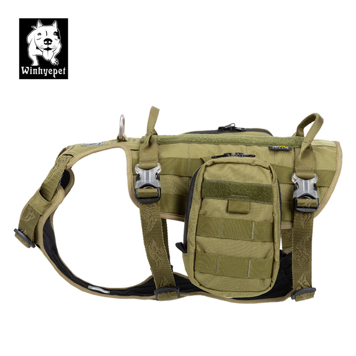 Whinhyepet Military Harness Army Green L Auto Accessories > Auto Accessories Others > Automotive Parts WINHYEPET