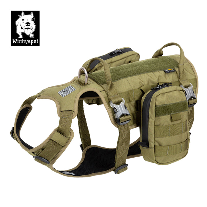 Whinhyepet Military Harness Army Green L Auto Accessories > Auto Accessories Others > Automotive Parts WINHYEPET