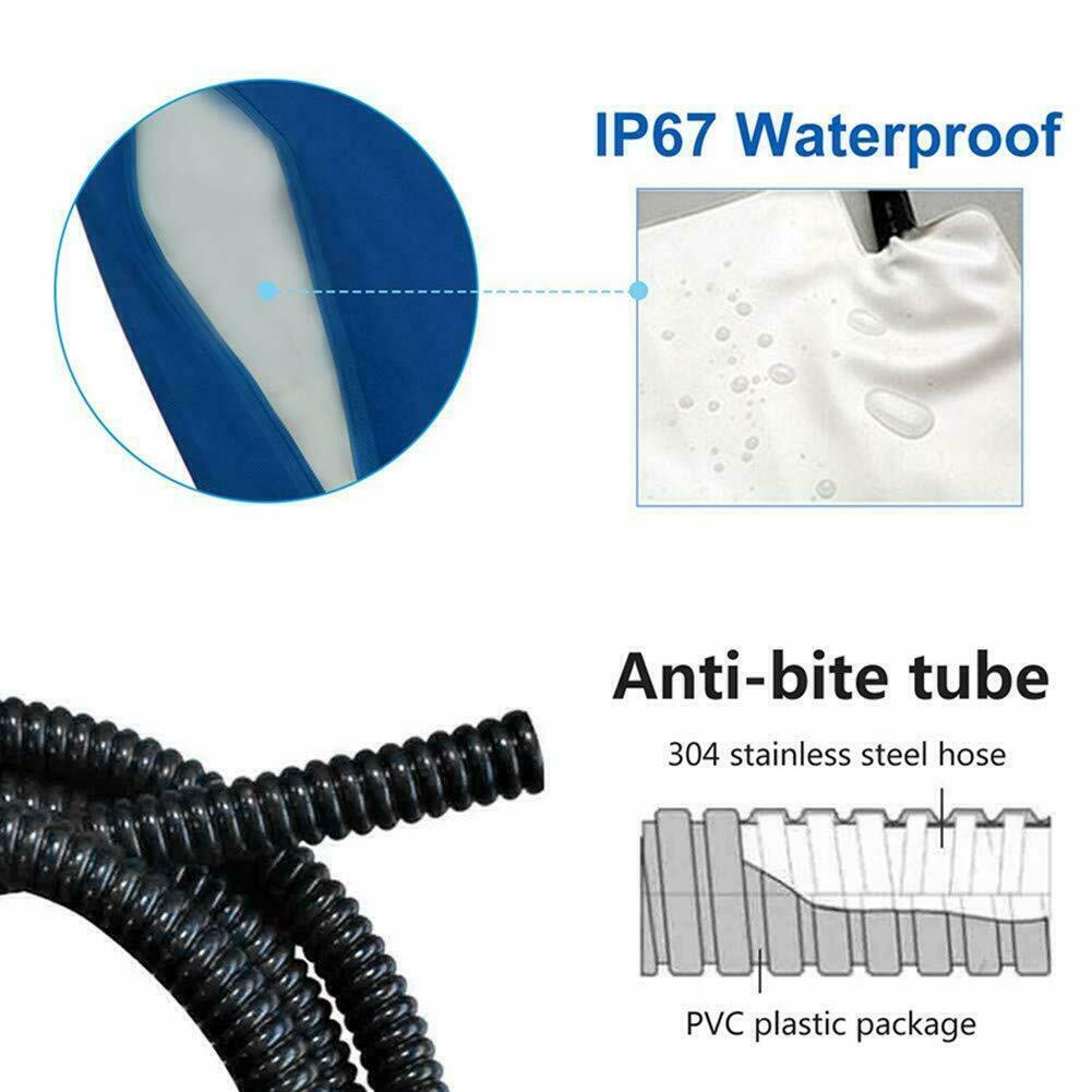 Electric Pet Heat Pad: Waterproof Heating Mat for Cat Dog Bed | Chew Resistant L Pet Care > Dog Supplies > Dog Kennels Woofy and Whiskers