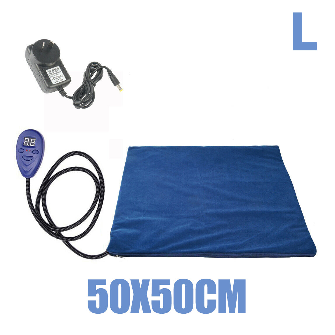 Electric Pet Heat Pad: Waterproof Heating Mat for Cat Dog Bed | Chew Resistant L Pet Care > Dog Supplies > Dog Kennels Woofy and Whiskers