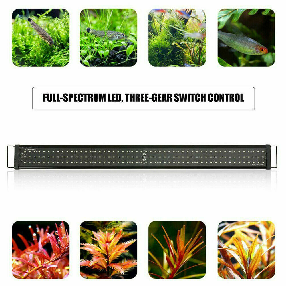 30cm Aquarium Light Lighting Full Spectrum Aqua Plant Fish Tank Bar LED Lamp Pet Care > Aquarium > Aquarium Lighting Dynamic Power