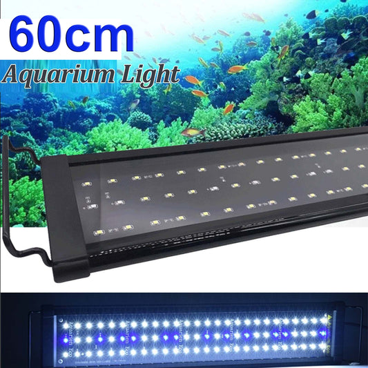 60cm Aquarium Light Lighting Full Spectrum Aqua Plant Fish Tank Bar LED Lamp Pet Care > Aquarium > Aquarium Lighting Woofy and Whiskers