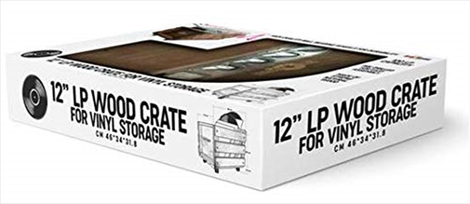 12" Wooden LP Crate Pet Care > Dog Supplies > Dog Kennels Woofy and Whiskers