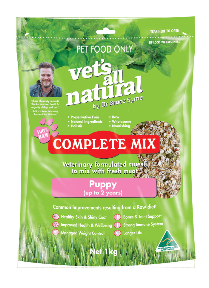Vets All Natural Complete Mix 1 kg Adult/Senior dog food mix Vets All Natural