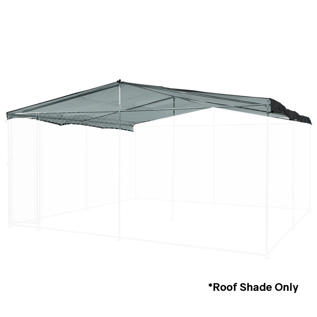 NEATAPET Shade Roof for 3x3m Dog Run Pet Enclosure, UV & Water Resistant, Black colour Pet Care > Dog Supplies > Dog Kennels Woofy and Whiskers