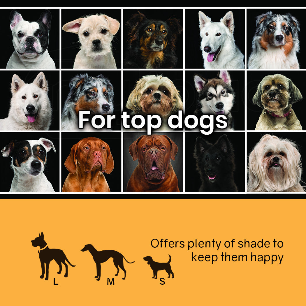 NEATAPET Shade Roof for 4x4m Dog Run Pet Enclosure, UV & Water Resistant, Silver colour Pet Care > Dog Supplies > Dog Kennels Woofy and Whiskers