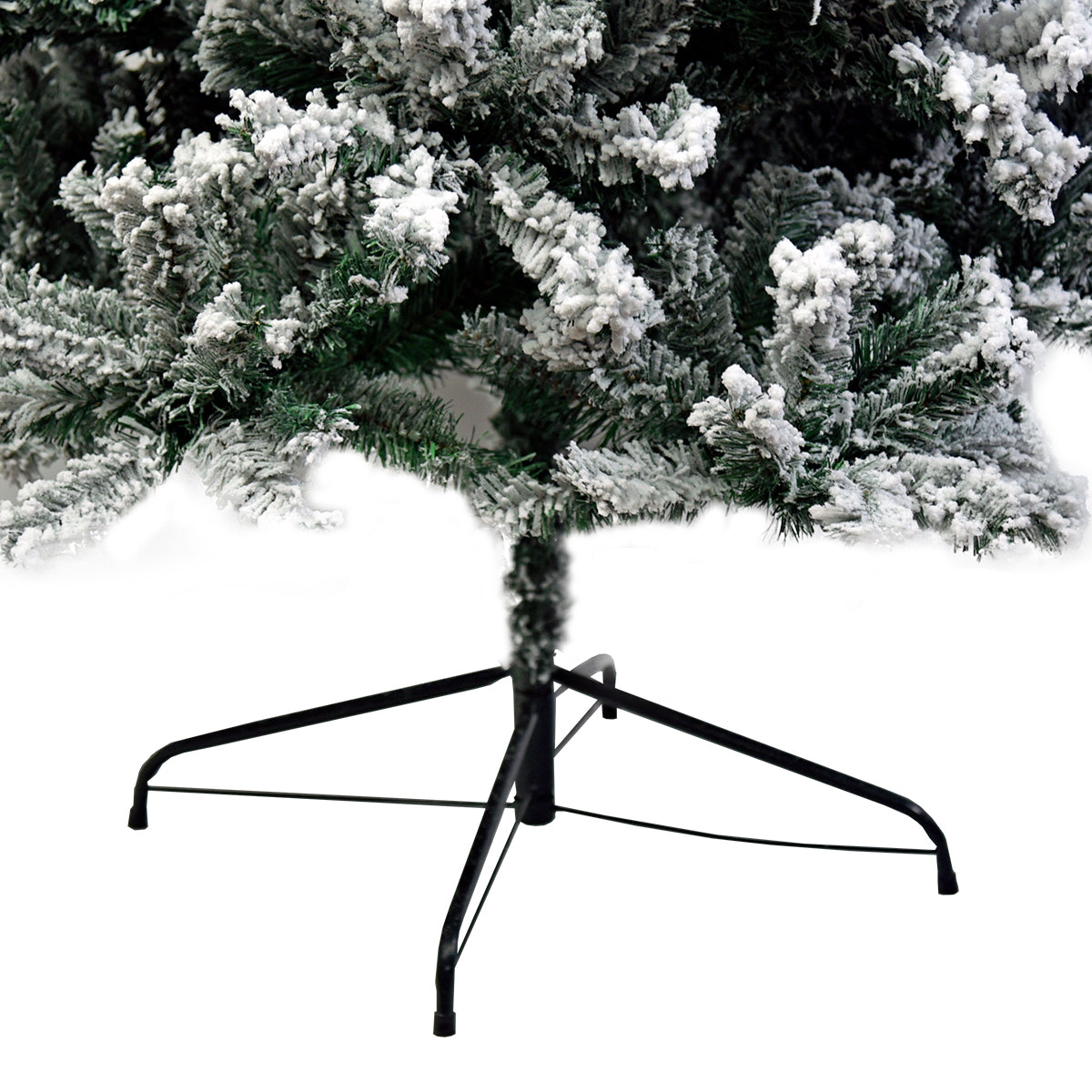 Christabelle Snow-Tipped Artificial Christmas Tree 2.1m 1200 Tips Occasions > Christmas > Christmas Trees Woofy and Whiskers