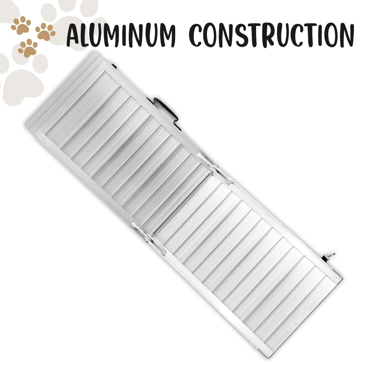 Kartrite Foldable Aluminium Dog Ramp - 183 x 38cm Pet Care > Dog Supplies > Dog Steps & Ramps Woofy and Whiskers