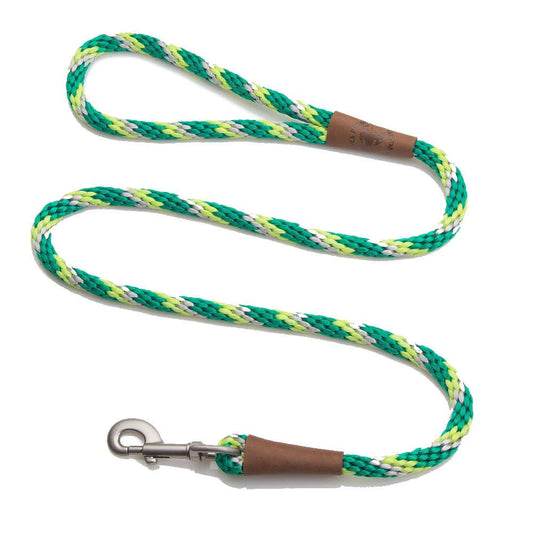 Mendota Clip Leash Small - lengths 3/8in x 6ft(10mm x1.8m) Made in the USA - Tricolour Ivy Pet Care > Dog Supplies > Dog Collars, Leads & Harnesses Woofy and Whiskers