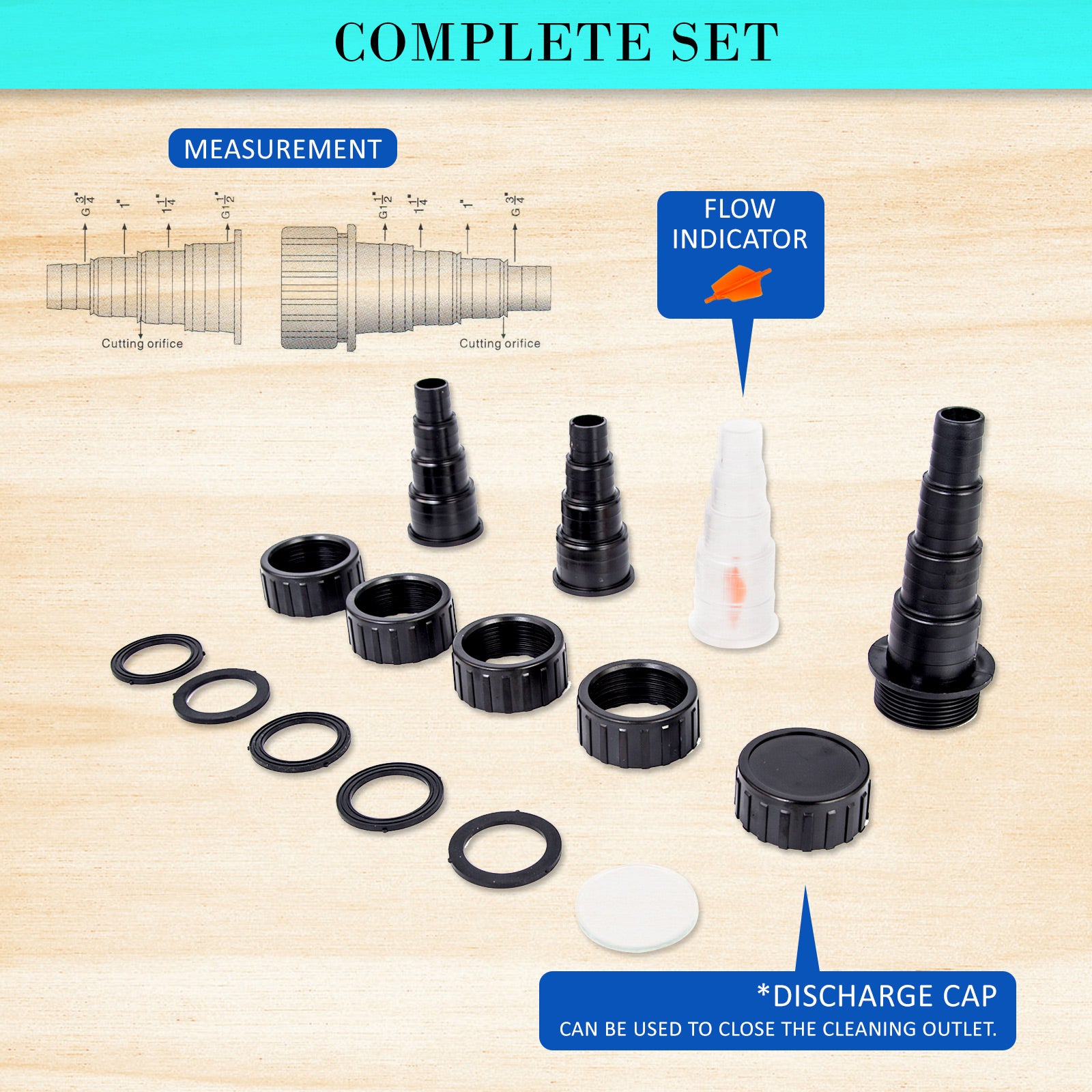 Combo Aquarium Garden Filter 10000L/H + Submersible Water Pump 16000L/H Pet Care > Aquarium > Aquarium Filters & Pumps Dynamic Power