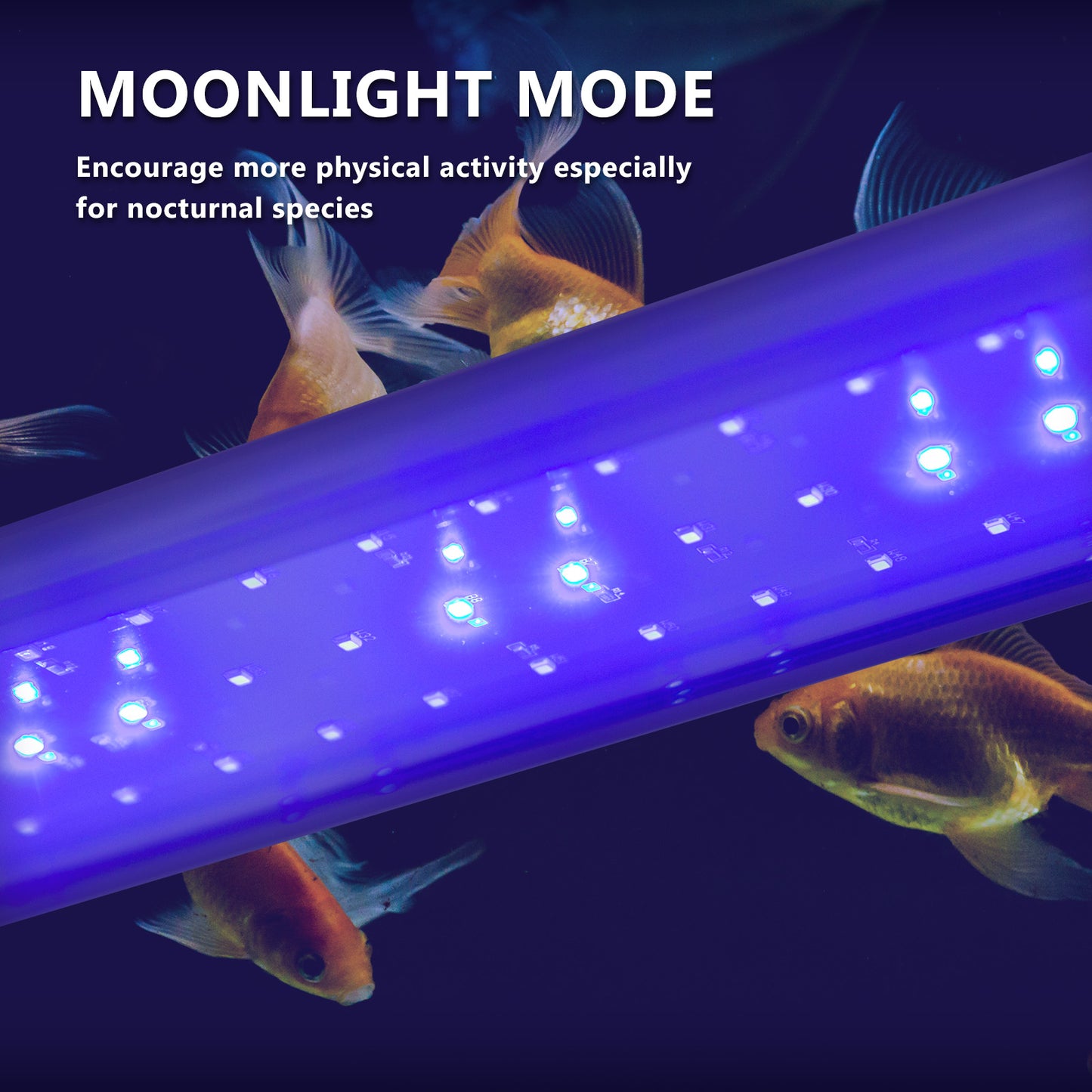 27W Aquarium Blue White LED Light for Tank 95-115cm Pet Care > Aquarium > Aquarium Lighting Dynamic Power