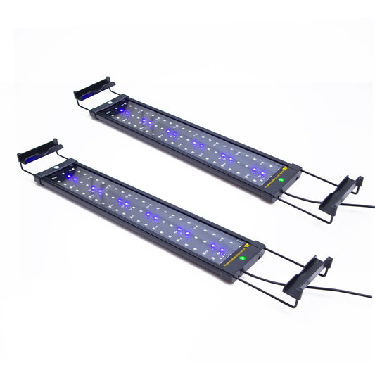 11W Set 2 Aquarium Blue White LED Light for Tank 50-70cm Pet Care > Aquarium > Aquarium Lighting Dynamic Power