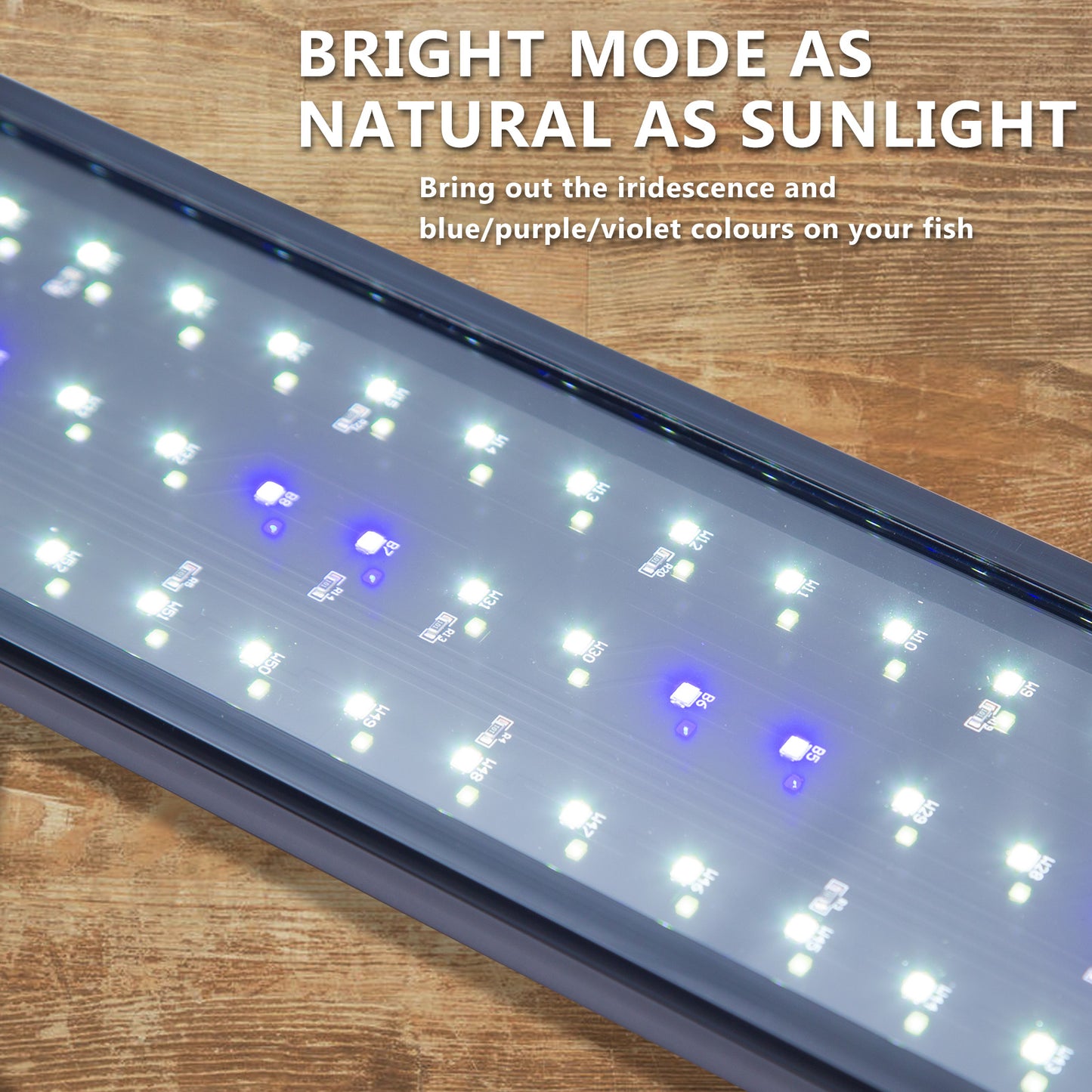 18W Aquarium Blue White LED Light for Tank 75-95cm Pet Care > Aquarium > Aquarium Lighting Dynamic Power