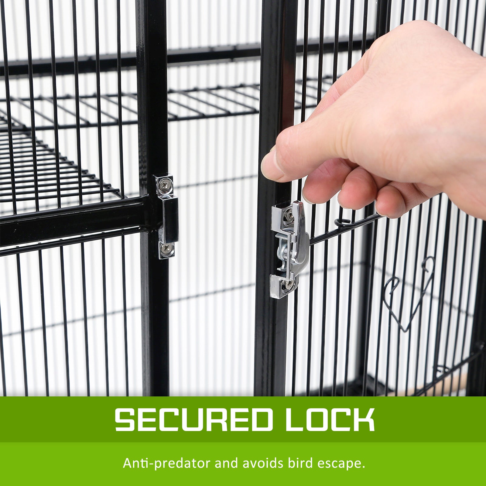 Bird Cage Parrot Aviary MELODY 137cm Pet Care > Bird > Bird Cages & Stands ipet
