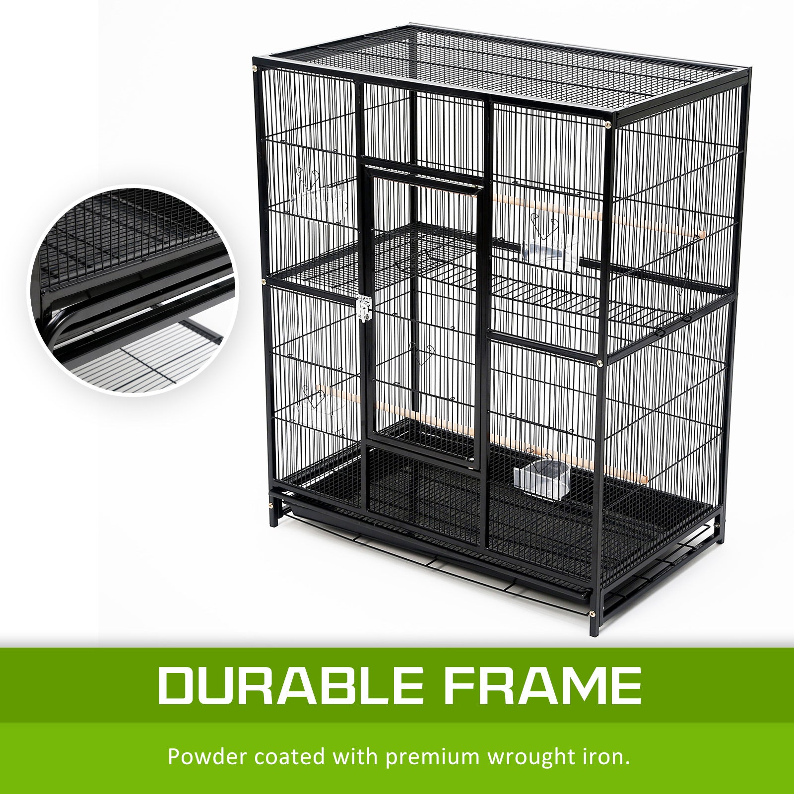 Bird Cage Parrot Aviary MELODY 137cm Pet Care > Bird > Bird Cages & Stands ipet