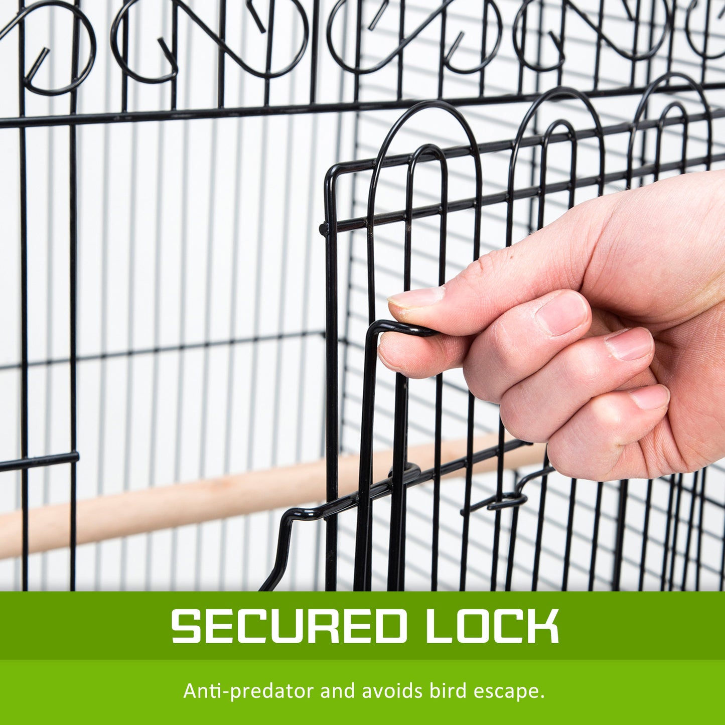 Bird Cage Parrot Aviary SOPRANO 164cm Pet Care > Dog Supplies > Dog Playpens & Gates ipet