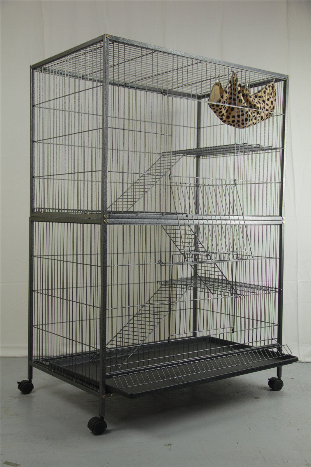 YES4PETS 3 X Platforms & 3 X Ladders For 140 cm Ferret Parrot Cat Bird Cage Pet Care > Bird > Bird Cages & Stands YES4PETS