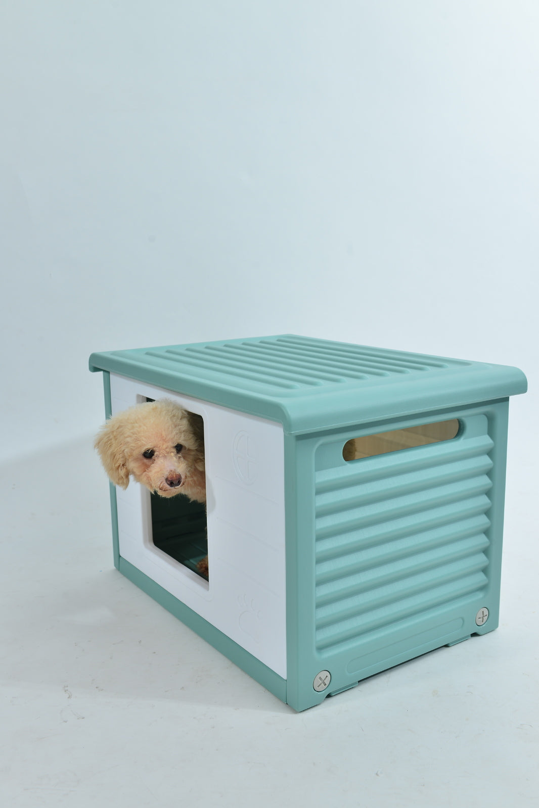 YES4PETS Small Plastic Pet Dog Puppy Cat House Kennel Green Pet Care > Cat Supplies > Cat Furniture Woofy and Whiskers