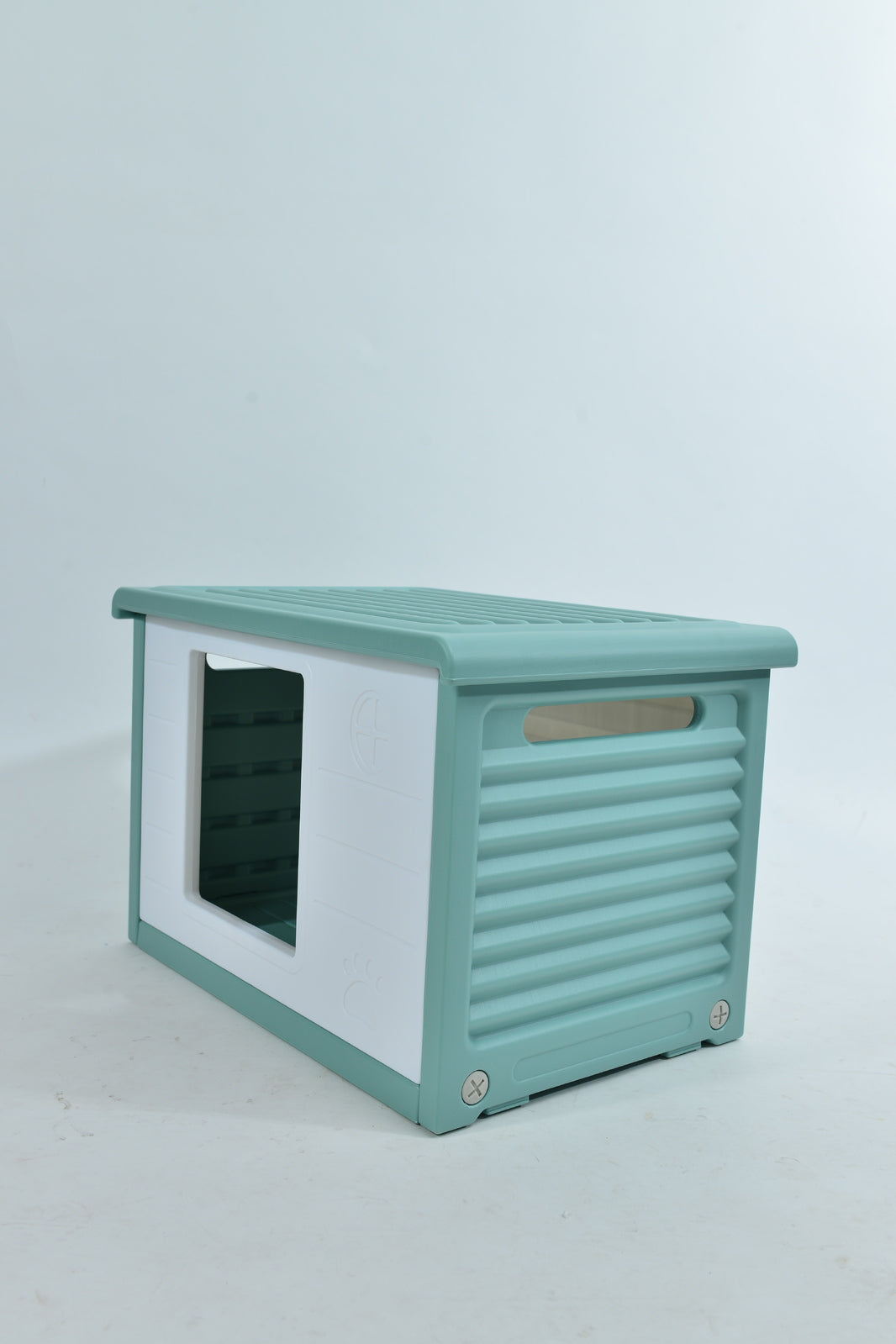 YES4PETS Small Plastic Pet Dog Puppy Cat House Kennel Green Pet Care > Cat Supplies > Cat Furniture Woofy and Whiskers