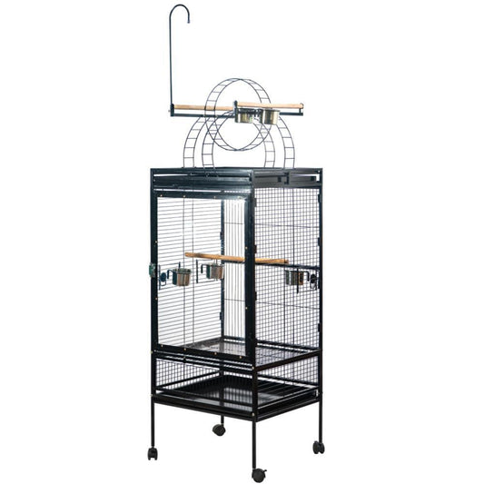 YES4PETS 174 cm Large Bird Budgie Cage Parrot Aviary With Metal Tray and Wheel Pet Care > Bird > Bird Cages & Stands YES4PETS