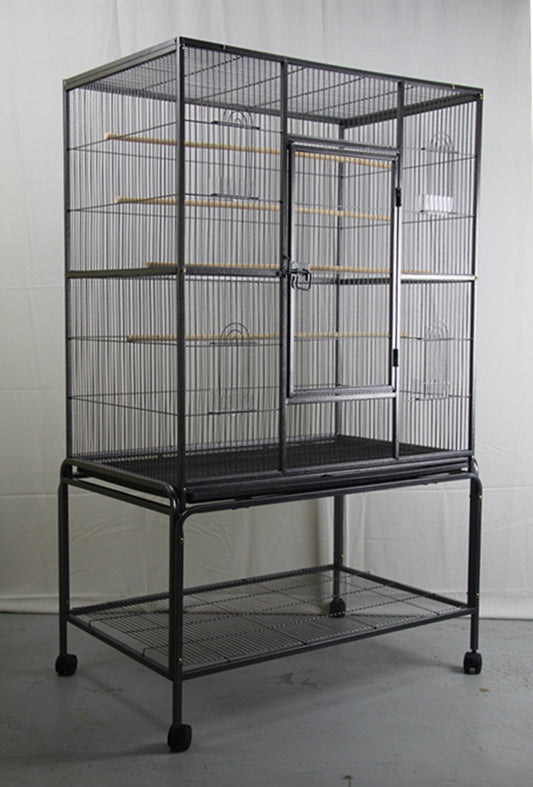 YES4PETS 140 cm Large Bird Cage Parrot Budgie Aviary With Stand Pet Care > Bird > Bird Cages & Stands YES4PETS