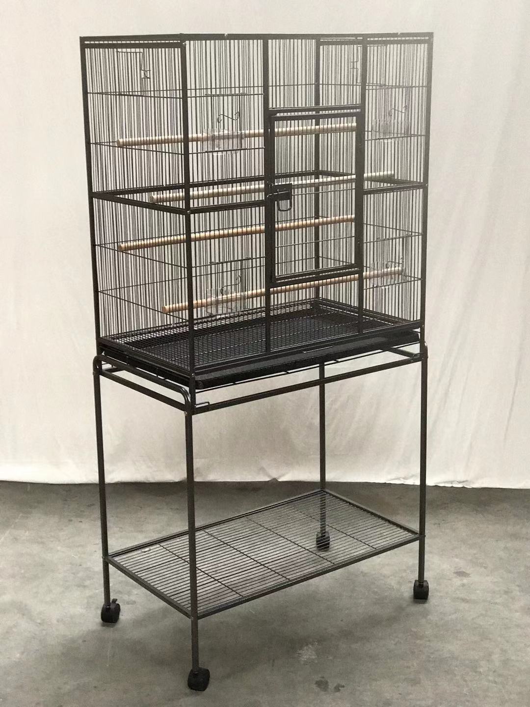 YES4PETS 161 cm Bird Cage Parrot Aviary Pet Stand-alone Budgie Perch Castor Wheels Pet Care > Bird > Bird Cages & Stands YES4PETS