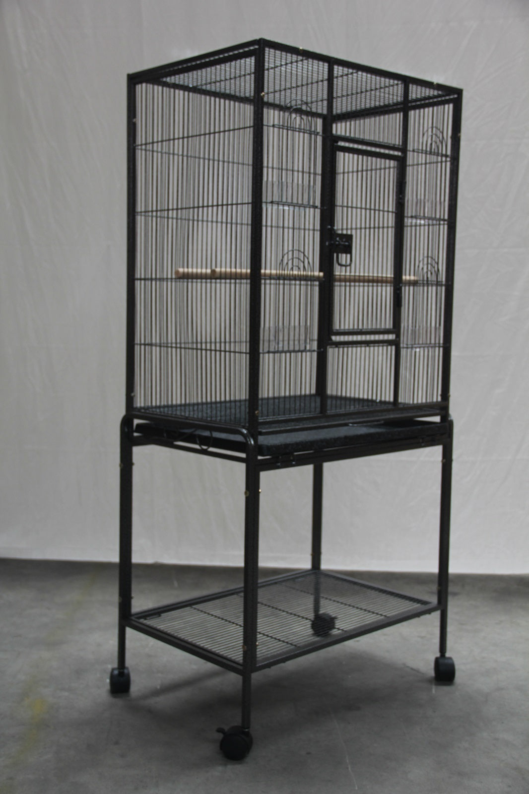 YES4PETS 135cm Bird Cage Parrot Aviary Pet Stand-alone Budgie Perch Castor Wheels Pet Care > Bird > Bird Cages & Stands YES4PETS