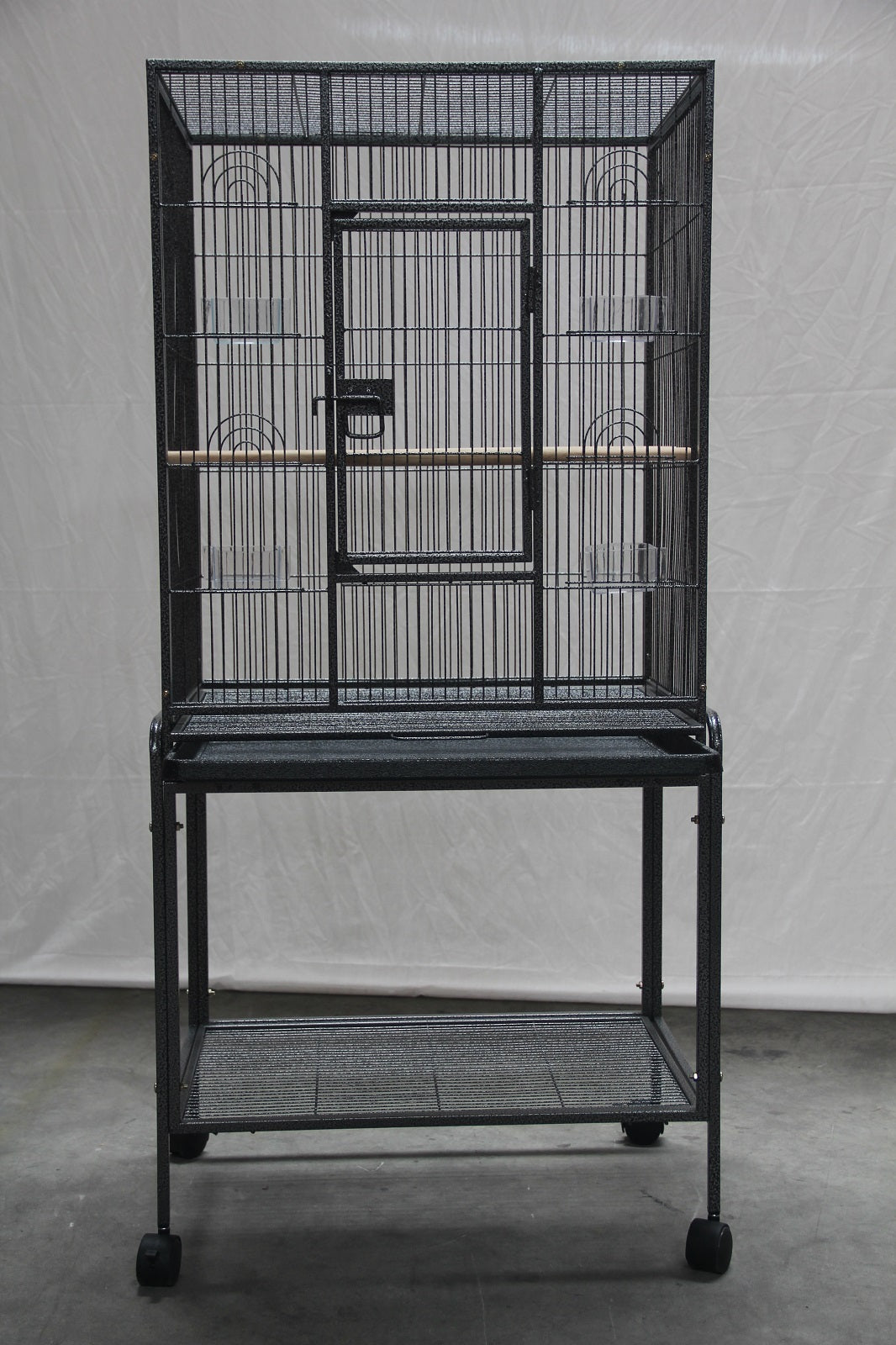 YES4PETS 135cm Bird Cage Parrot Aviary Pet Stand-alone Budgie Perch Castor Wheels Pet Care > Bird > Bird Cages & Stands YES4PETS