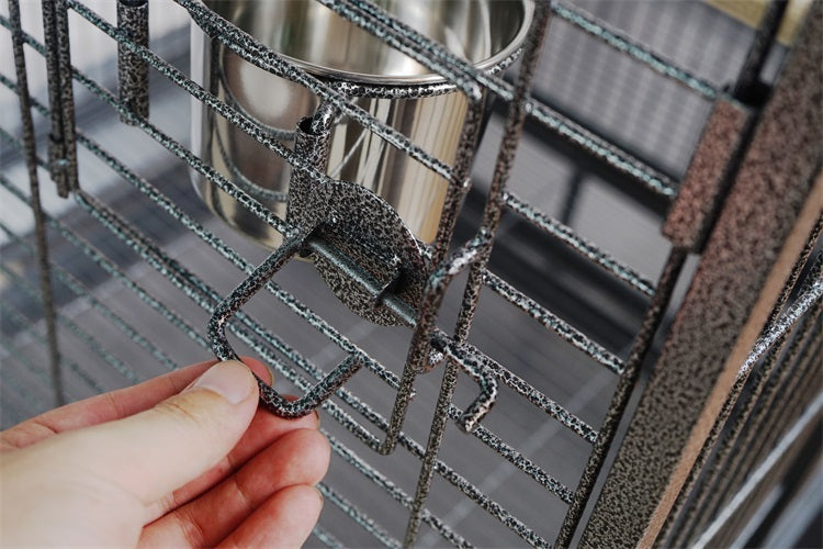 YES4PETS XXXL 185 cm Bird Cage Pet Parrot Aviary Perch Castor Wheel Removable Divider Pet Care > Bird > Bird Cages & Stands Woofy and Whiskers