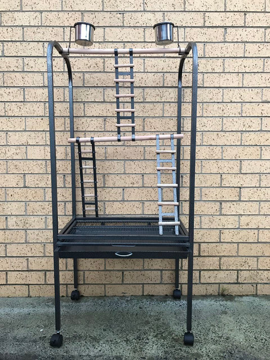 YES4PETS 140 CM Bird Parrot Canary Bird Play Stand Gym With Ladder Pet Care > Bird > Bird Cages & Stands YES4PETS