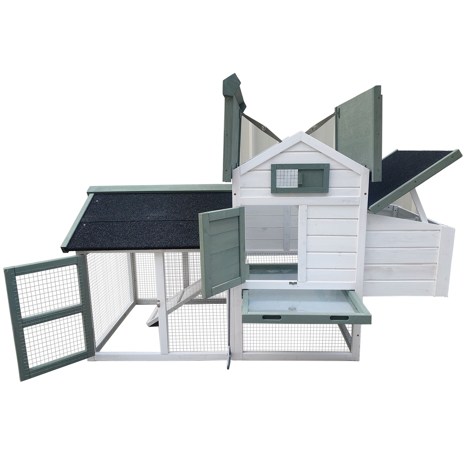 YES4PETS Medium Chicken Coop Rabbit Hutch Guinea Pig Cage Ferret House Pet Care > Coops & Hutches > Small Animal Habitats & Cages YES4PETS