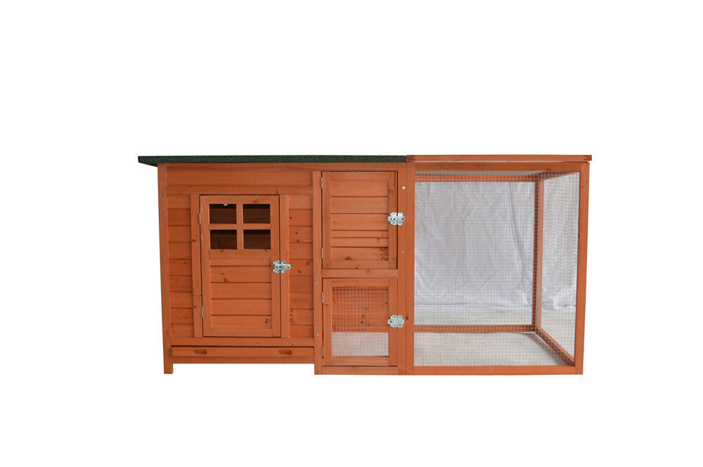 YES4PETS Large Chicken Coop Rabbit Hutch Ferret Cage Hen Chook Cat House Pet Care > Coops & Hutches > Small Animal Habitats & Cages Woofy and Whiskers