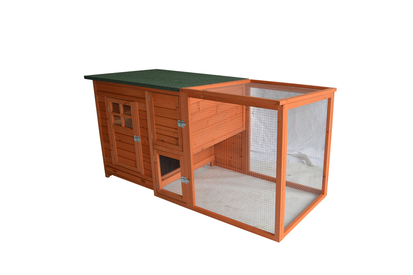 YES4PETS Large Chicken Coop Rabbit Hutch Ferret Cage Hen Chook Cat House Pet Care > Coops & Hutches > Small Animal Habitats & Cages Woofy and Whiskers
