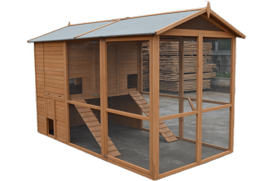 YES4PETS XXXL Walk-in Chicken Coop Rabbit Guinea Pig Hutch Ferret Hen Cat House Pet Care > Coops & Hutches > Small Animal Habitats & Cages Woofy and Whiskers