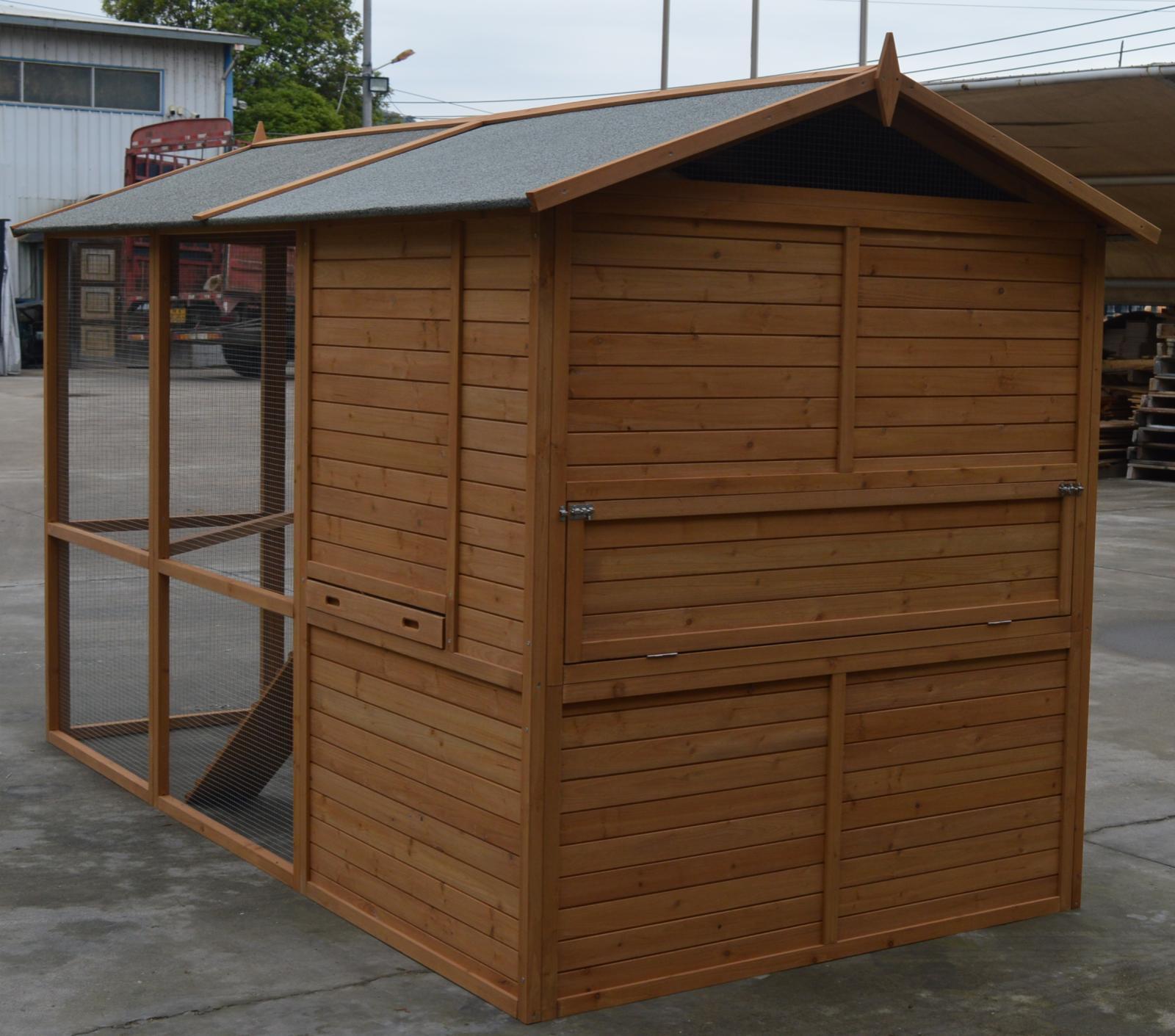 YES4PETS XXXL Walk-in Chicken Coop Rabbit Guinea Pig Hutch Ferret Hen Cat House Pet Care > Coops & Hutches > Small Animal Habitats & Cages Woofy and Whiskers