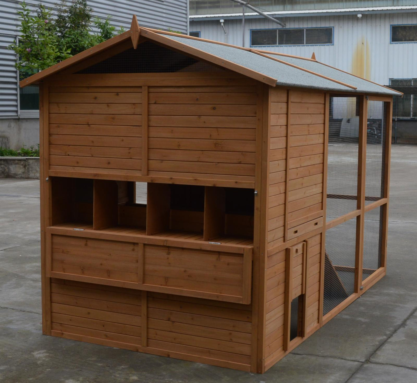YES4PETS XXXL Walk-in Chicken Coop Rabbit Guinea Pig Hutch Ferret Hen Cat House Pet Care > Coops & Hutches > Small Animal Habitats & Cages Woofy and Whiskers