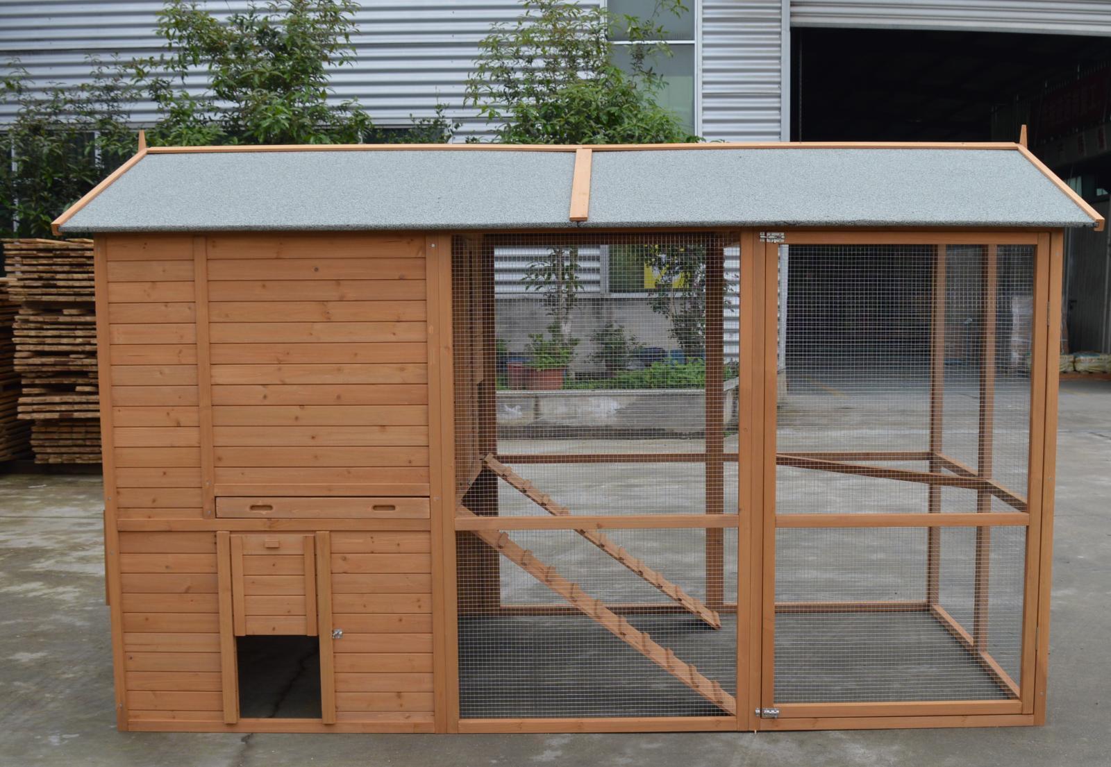 YES4PETS XXXL Walk-in Chicken Coop Rabbit Guinea Pig Hutch Ferret Hen Cat House Pet Care > Coops & Hutches > Small Animal Habitats & Cages Woofy and Whiskers