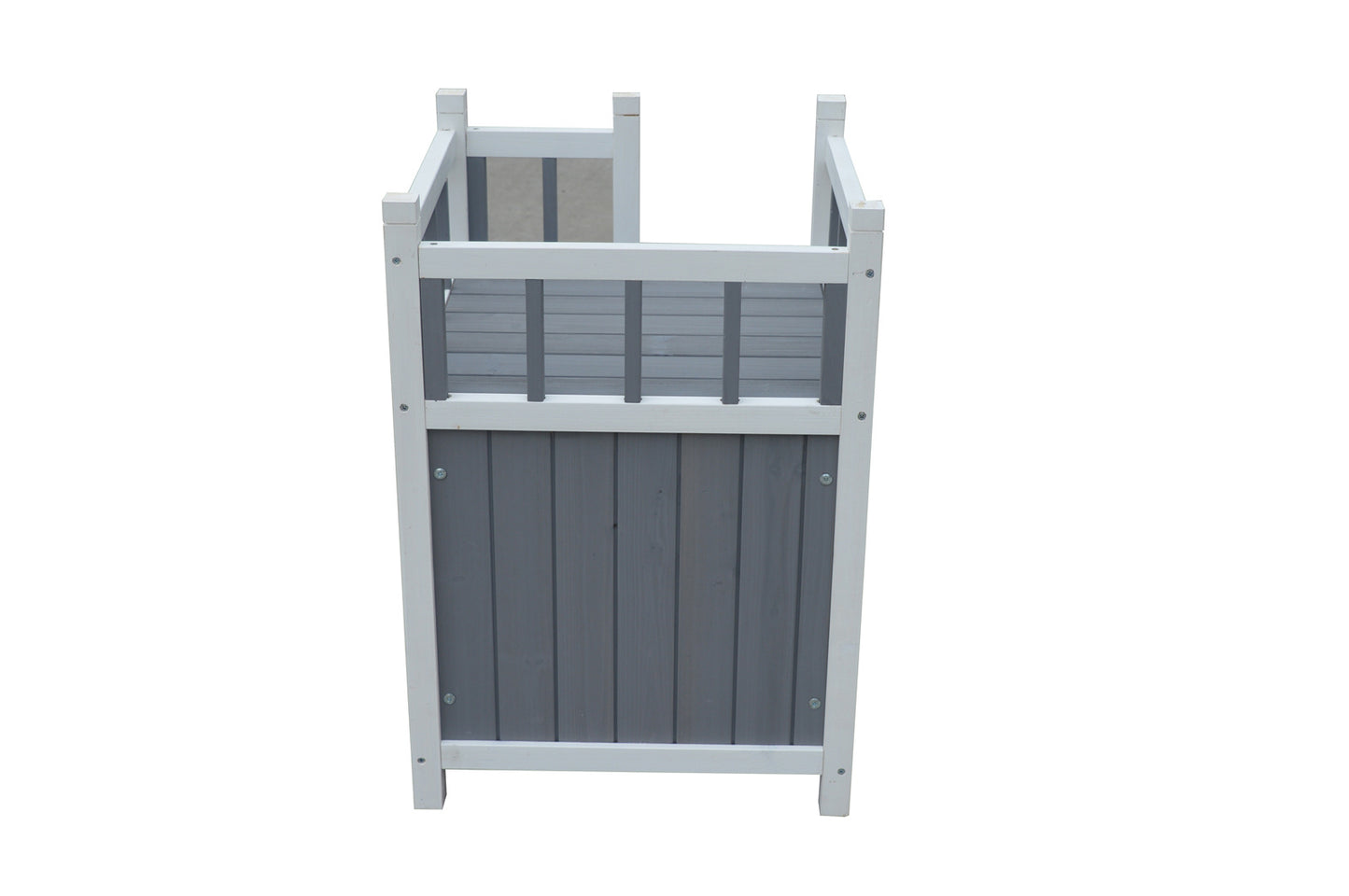 YES4PETS Cat Shelter Condo with Escape Door Rabbit Kitty Dog House Cave Pet Care > Coops & Hutches > Small Animal Habitats & Cages Woofy and Whiskers