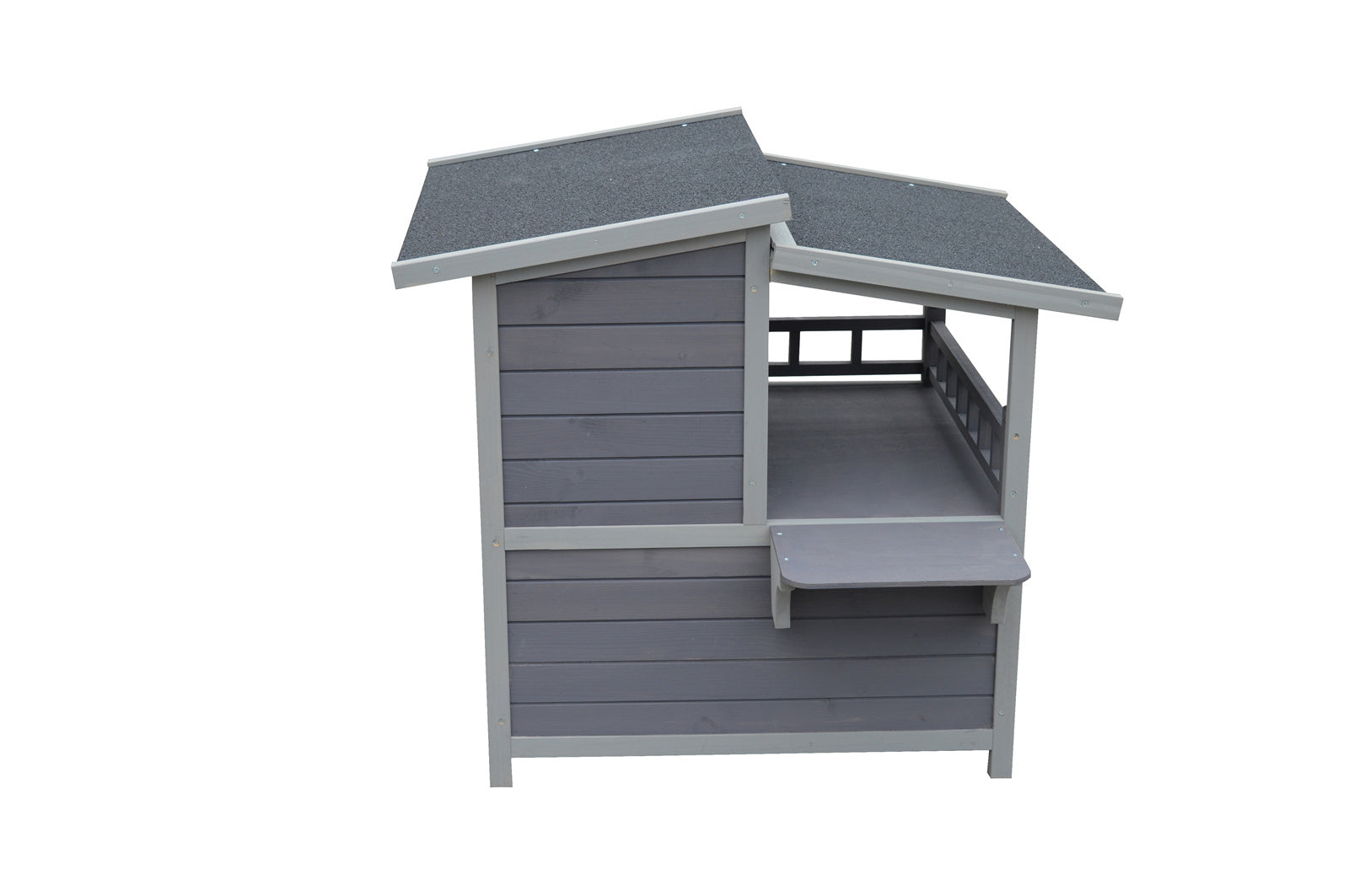 YES4PETS 2 Story Cat Shelter Condo with Escape Door Rainproof Kitty House Pet Care > Cat Supplies > Cat Furniture Woofy and Whiskers
