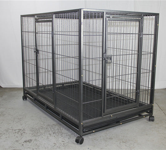 YES4PETS XL Pet Dog Cat Cage Metal Crate Kennel Portable Puppy Cat Rabbit House Pet Care > Coops & Hutches > Small Animal Habitats & Cages Woofy and Whiskers