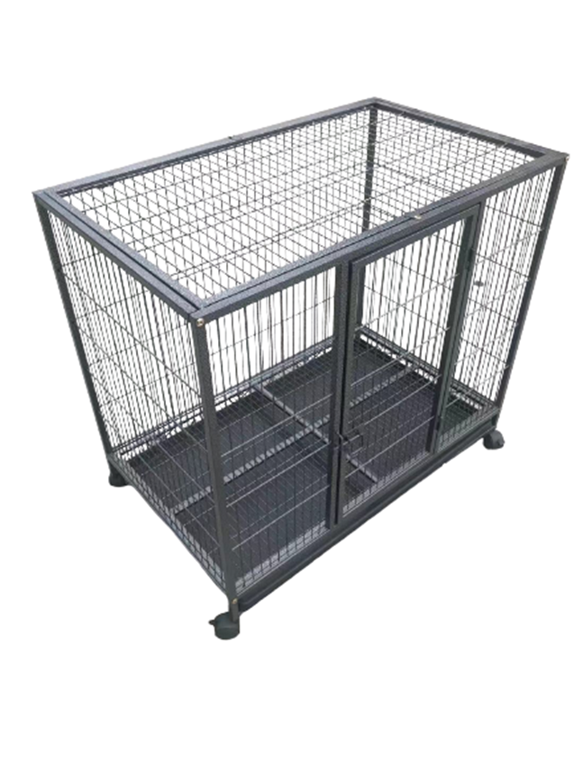 YES4PETS Medium Pet Dog Cat Bird Parrot Cage Metal Rabbit Crate Carrier Kennel Wheel & Tray Pet Care > Coops & Hutches > Small Animal Habitats & Cages Woofy and Whiskers