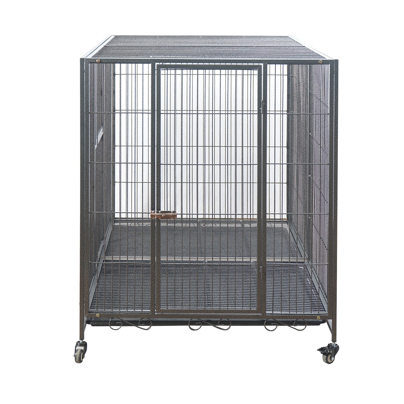 YES4PETS XXL Pet Dog Cat Cage Metal Crate Kennel Portable Puppy Cat Rabbit House Pet Care > Coops & Hutches > Small Animal Habitats & Cages Woofy and Whiskers