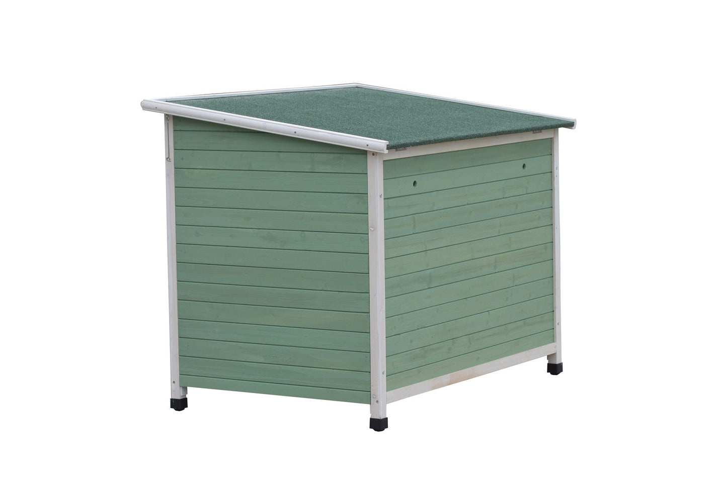 YES4PETS Medium Timber Pet Dog Kennel House Puppy Wooden Timber Cabin With Stripe wooden dog kennel YES4PETS