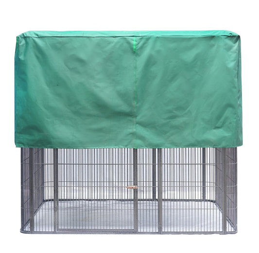 YES4PETS XXXXL Walk-in Bird Cat Dog Chicken Rabbit Cage Pet Parrot Aviary Perch 219x158x203cm With Green Cover Pet Care > Bird > Bird Cages & Stands Woofy and Whiskers