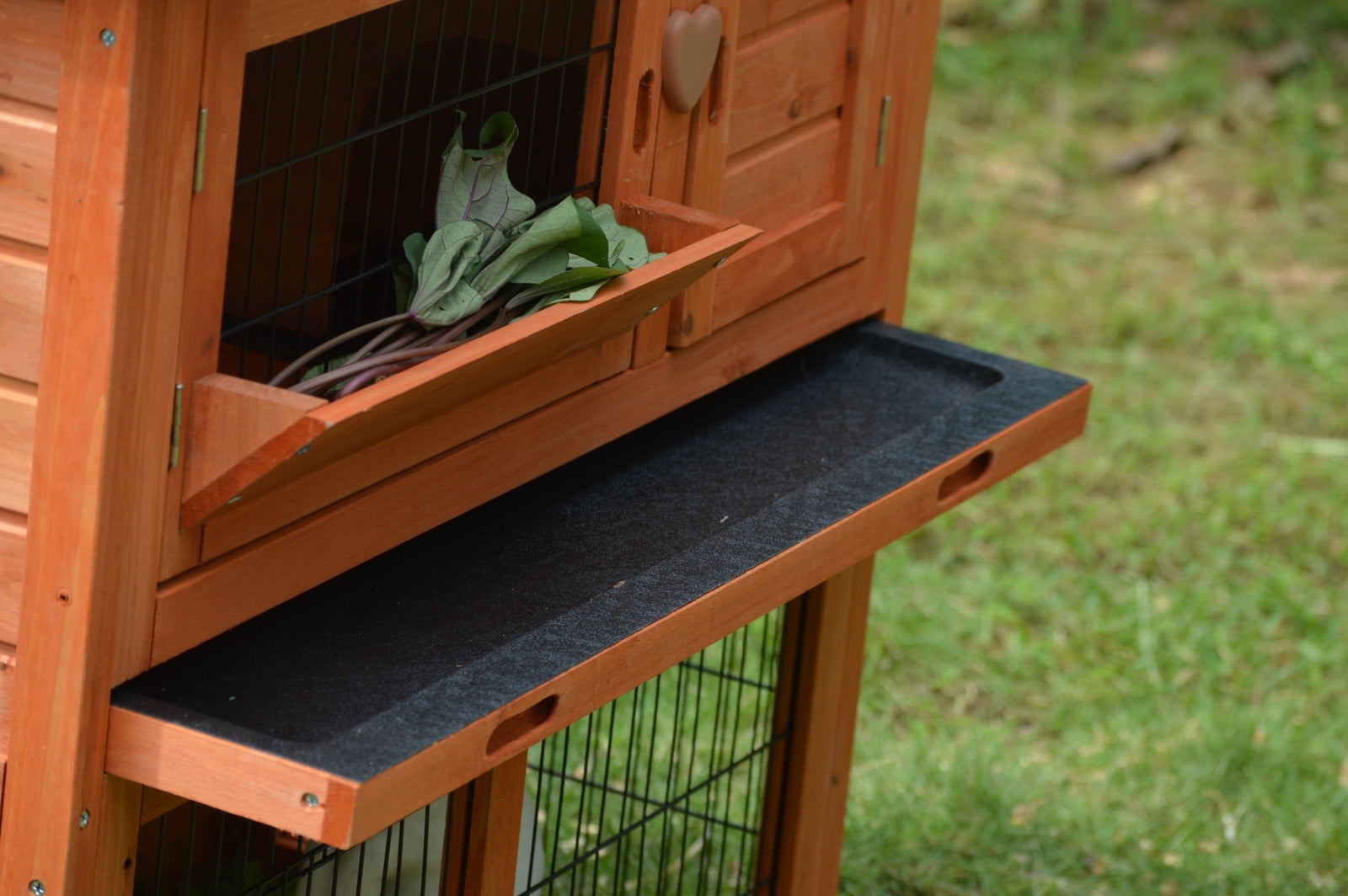 YES4PETS Double Storey Rabbit Hutch Guinea Pig Cage , Ferret cage W Pull Out Tray Pet Care > Coops & Hutches > Small Animal Habitats & Cages YES4PETS
