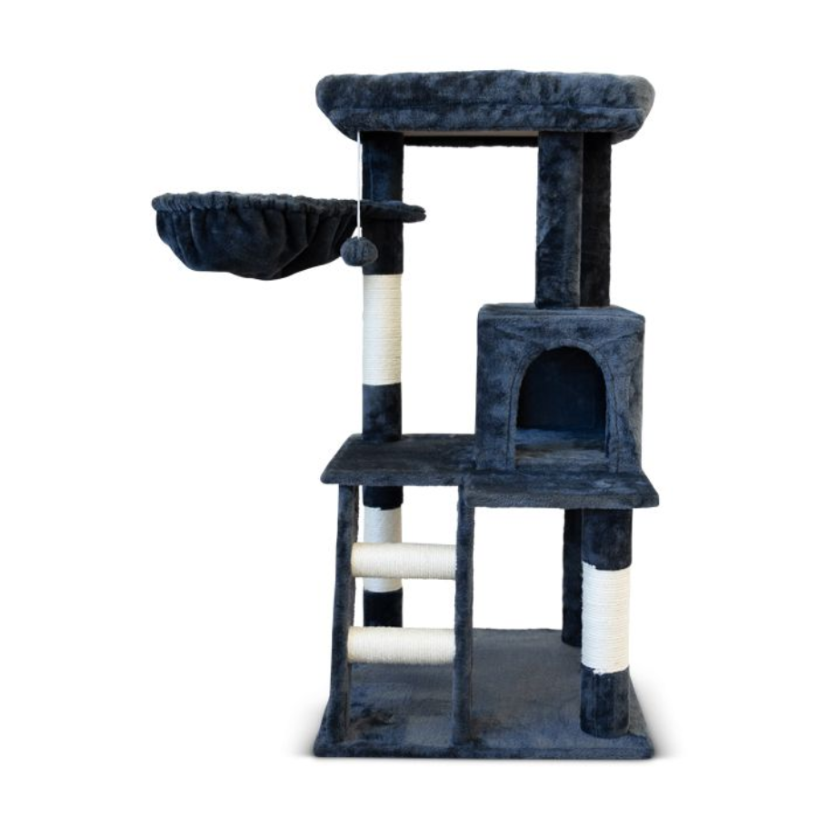 Petwiz 100cm Luna Premium Cat Tree Scratching Post Pet Care > Cat Supplies > Cat Scratching Posts Woofy and Whiskers
